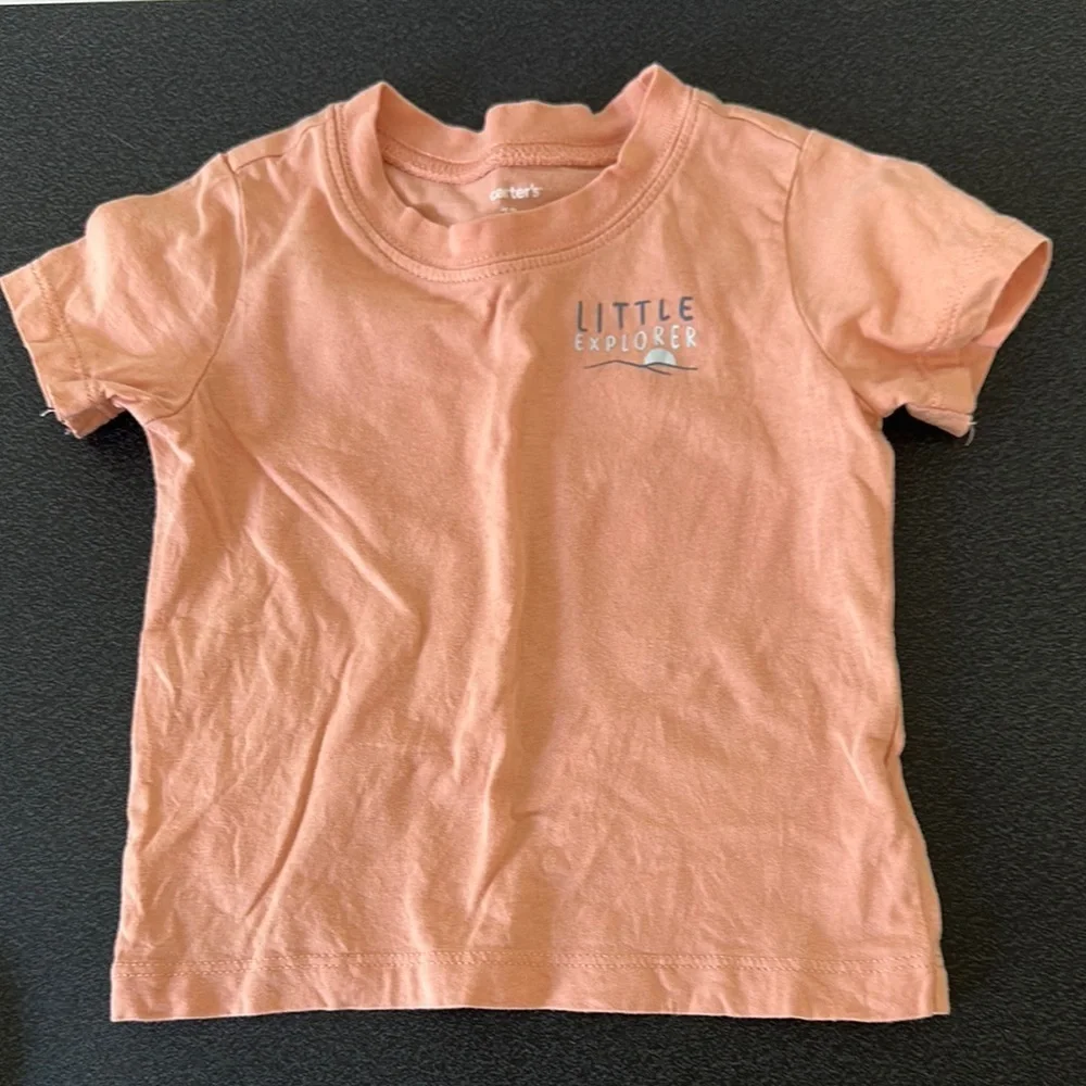 Carter's Orange Short Sleeve Tee